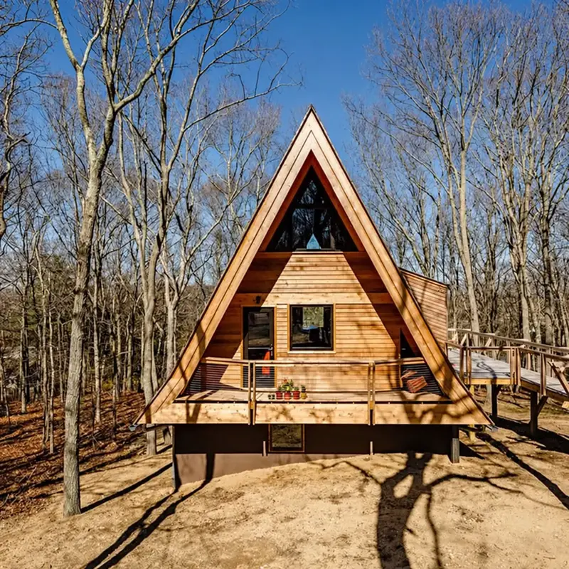 A-frame · Rekreačný dom – záber 3